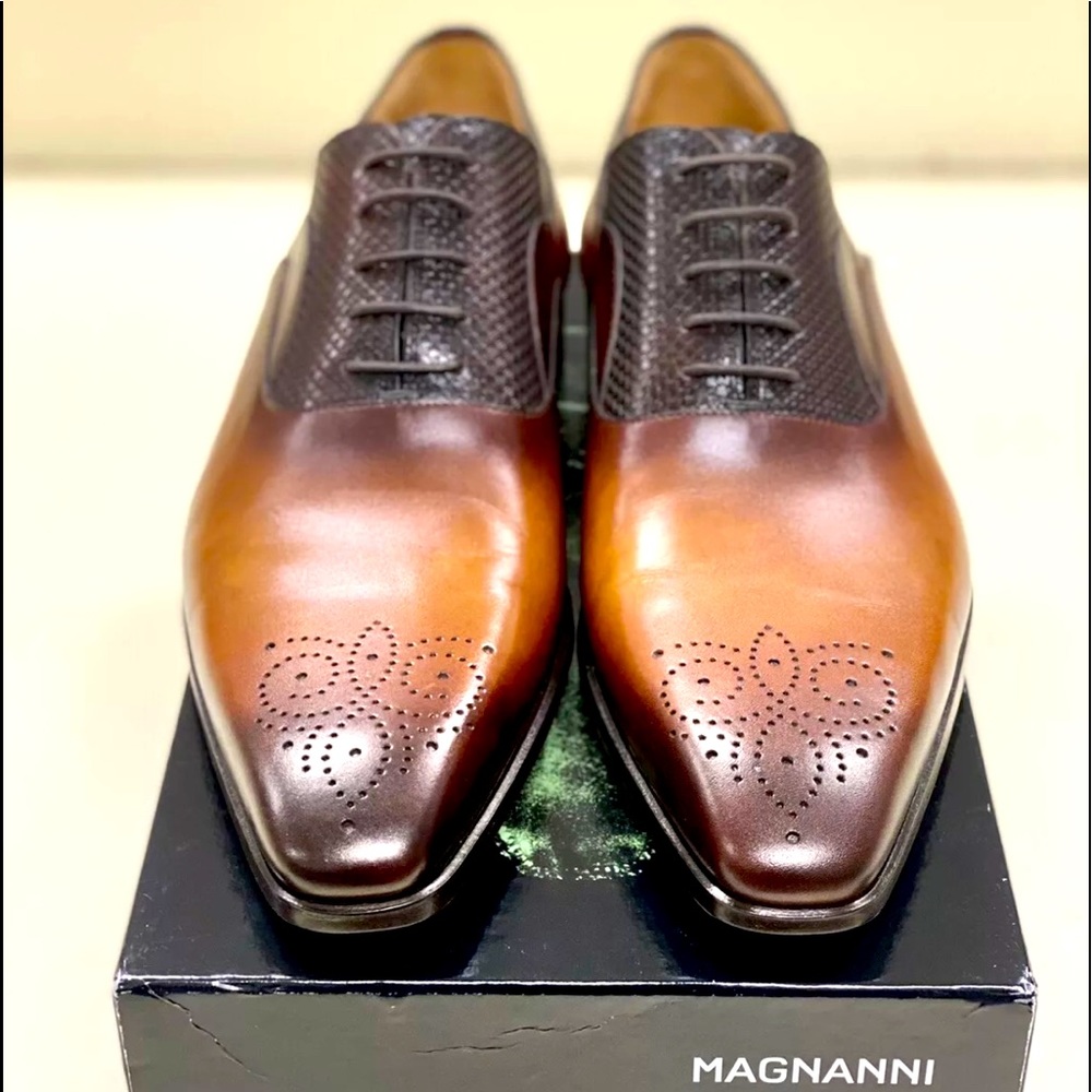 Magnanni Vaughan Leather Oxfords